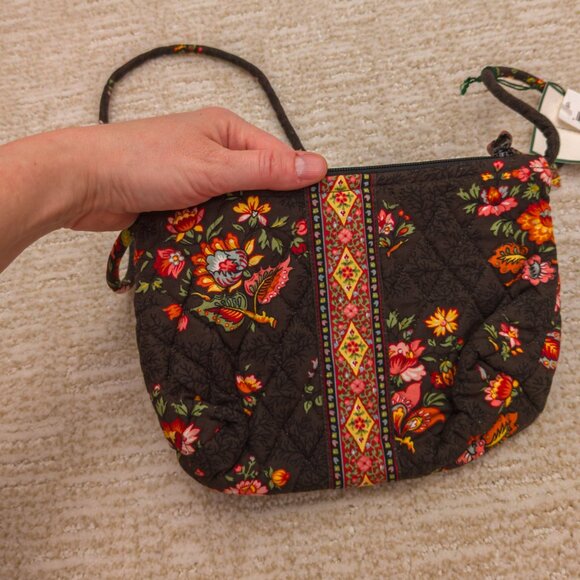 Vera Bradley Floral Crossbody Bag - Brown and Multicolor - Picture 5 of 6